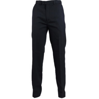 Flat Front Trousers Navy