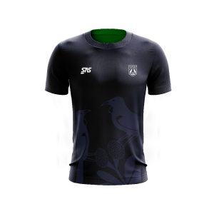Kauri Birkenhead College New PE / House Reversible Navy/Green T-shirt